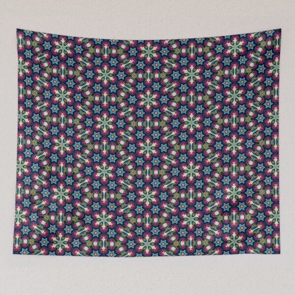 Item preview, Star of David, Pattern 5 - Stars and Abstract Floral. designed and sold by UltraQuirky.