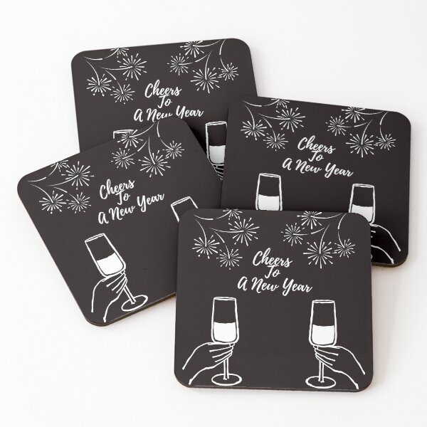 Item preview, Cheers To A New Year. designed and sold by Dinasshop.