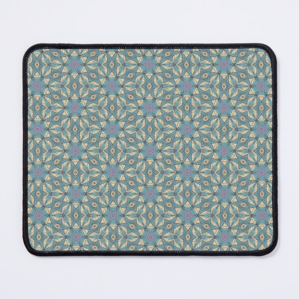 Item preview, Star of David, Pattern 6 - Turquoise and Beige. designed and sold by UltraQuirky.