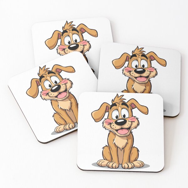 Item preview, Cheerful Blushing Puppy | Cute Happy Dog Kawaii Illustration designed and sold by SlomianyPisarz.
