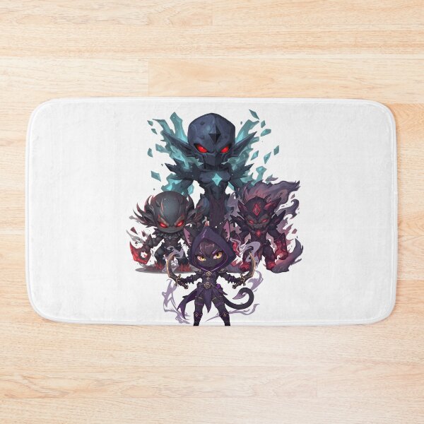 Item preview, Throne of the Abyss King – Chibi Dark Lords of Monzora designed and sold by Monzora.