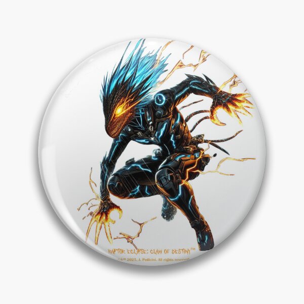 Item preview, Blue Neon Fighter designed and sold by Story Artist Studios.