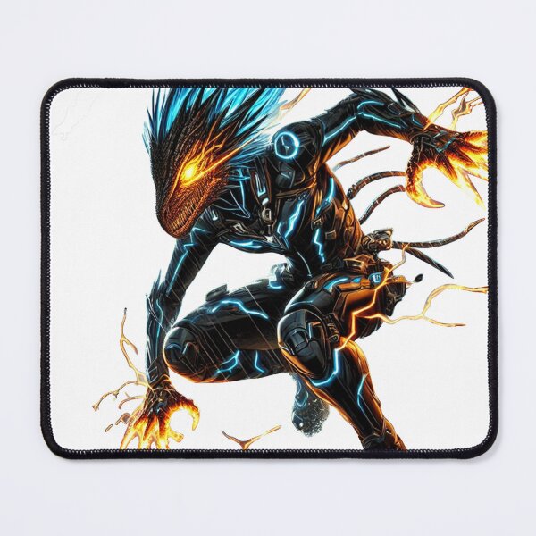 Item preview, Blue Neon Fighter designed and sold by Story Artist Studios.