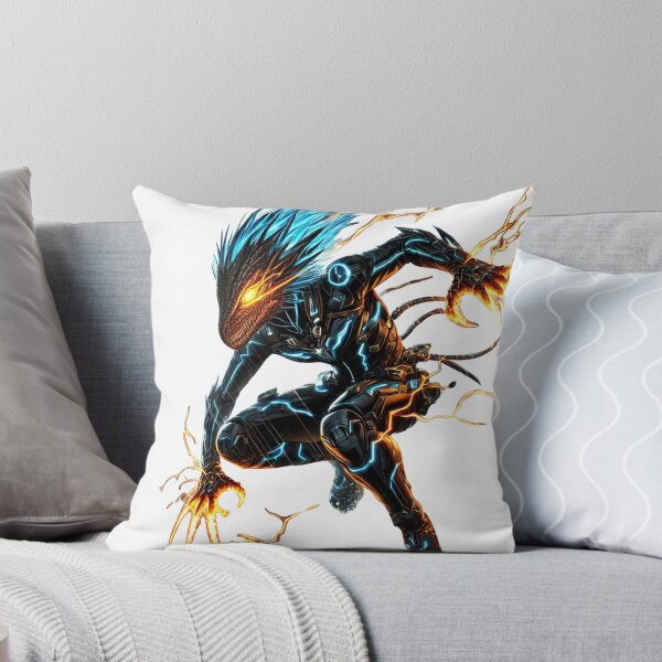 Item preview, Blue Neon Fighter designed and sold by Story Artist Studios.