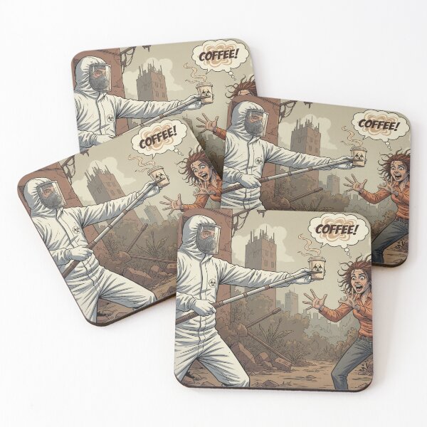 Item preview, No Coffee, Approach with Caution designed and sold by Misty Brook Designs.