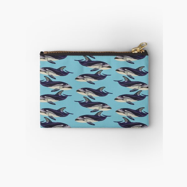 Item preview, W is for White Sided Dolphin,White-Sided Dolphin Artwork – Energetic Marine Mammal Illustration and Ocean Wildlife Design designed and sold by PrettylittlepastelUk.