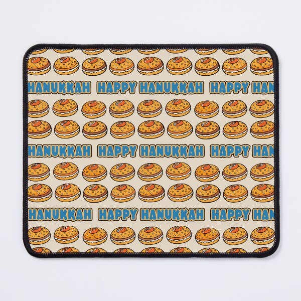 Item preview, Happy Hanukkah, Jelly Donuts - English. designed and sold by UltraQuirky.