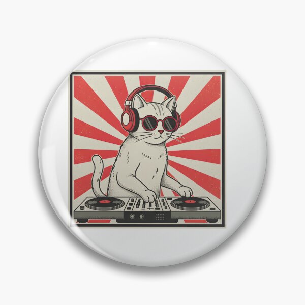 Item preview, funny-cat-dj designed and sold by Narutomarket.