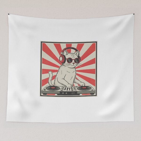 Item preview, funny-cat-dj designed and sold by Narutomarket.