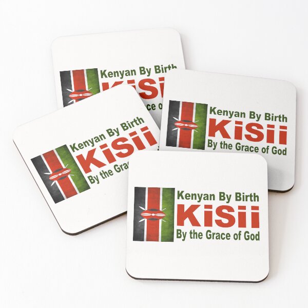 Aperçu de l'œuvre Kisii, par la grâce de Dieu ; Kenya ; Afrique ; créée et vendue par StickerApe.