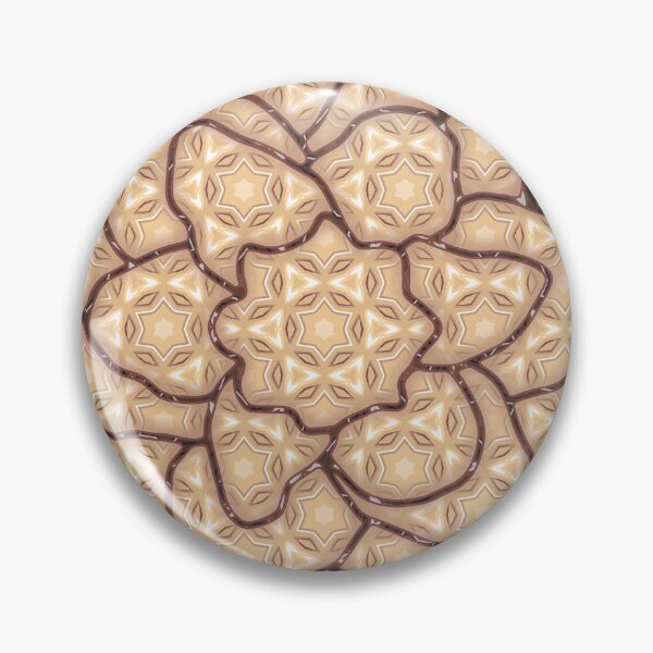 Item preview, Star of David, Pattern 2, Flower - Light Beige. designed and sold by UltraQuirky.