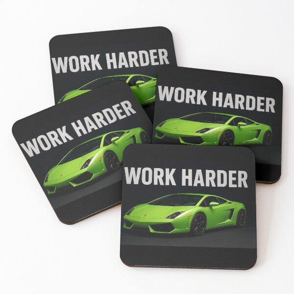 Item preview, Lamborghini Gallardo Work Harder designed and sold by H A R L E I G H .