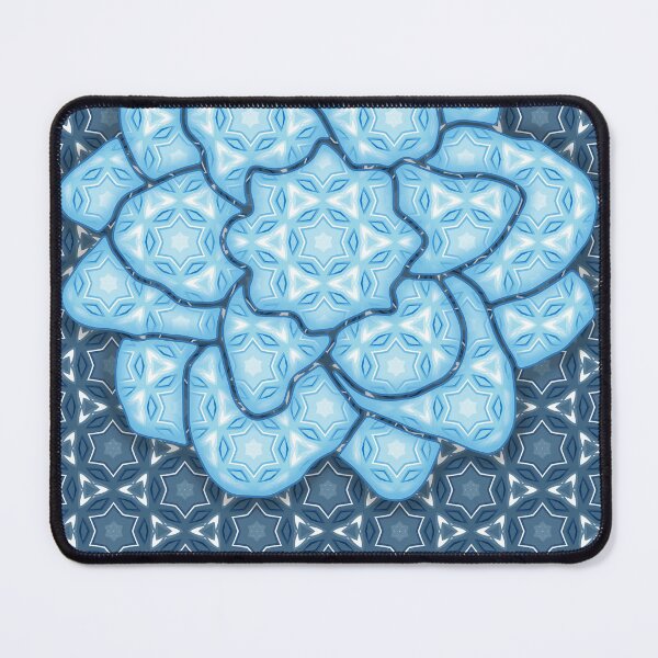 Item preview, Star of David, Pattern 2, Flower - Light Blue. designed and sold by UltraQuirky.