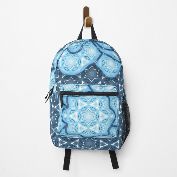 Item preview, Star of David, Pattern 2, Flower - Light Blue. designed and sold by UltraQuirky.