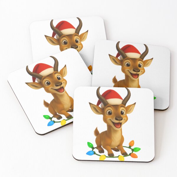 Item preview, Christmas Pronghorn designed and sold by Sillytoe.