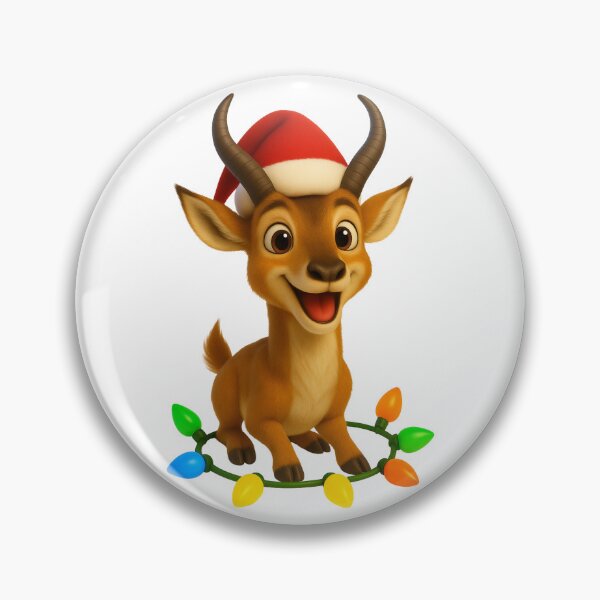 Item preview, Christmas Pronghorn designed and sold by Sillytoe.