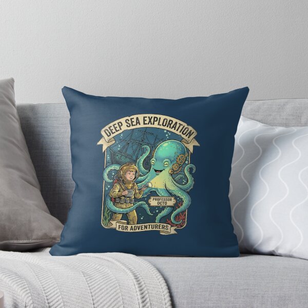 Item preview, Abyssal Allies: The Professor's Deep Sea Discovery designed and sold by AwesomeBeyondLimits.