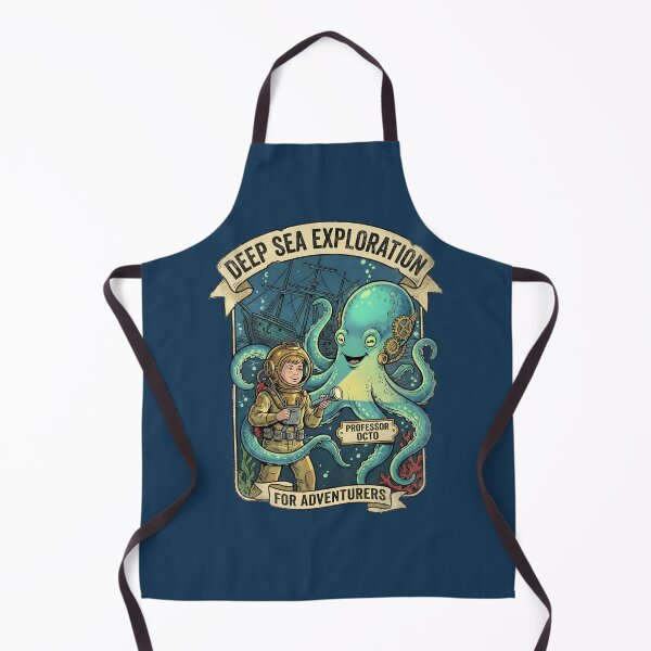 Item preview, Abyssal Allies: The Professor's Deep Sea Discovery designed and sold by AwesomeBeyondLimits.