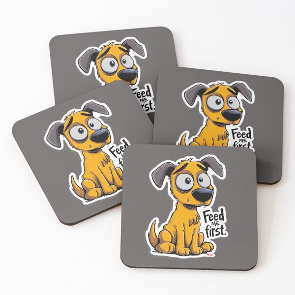 Item preview, Feed Me First Funny Dog designed and sold by Kat's Design Hub.