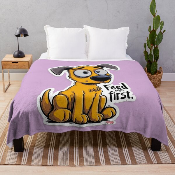 Item preview, Feed Me First Funny Dog designed and sold by Kat's Design Hub.
