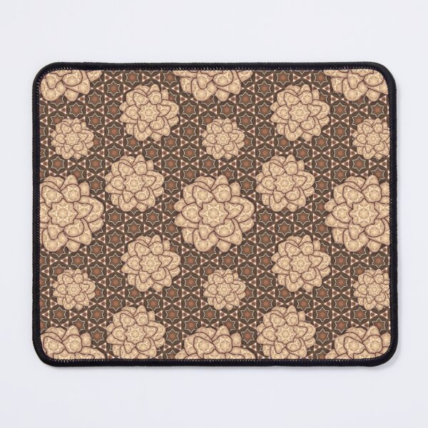 Item preview, Star of David, Pattern 2, Floral - Light Beige. designed and sold by UltraQuirky.