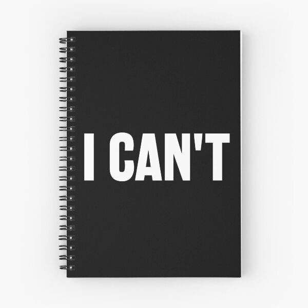 Item preview, I Can't designed and sold by designing01Ar3.