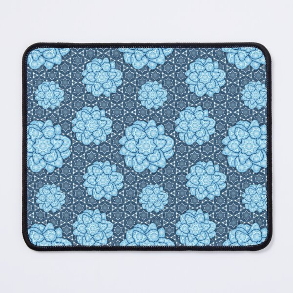Item preview, Star of David, Pattern 2, Floral - Light Blue. designed and sold by UltraQuirky.