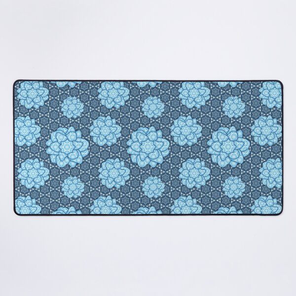 Item preview, Star of David, Pattern 2, Floral - Light Blue. designed and sold by UltraQuirky.