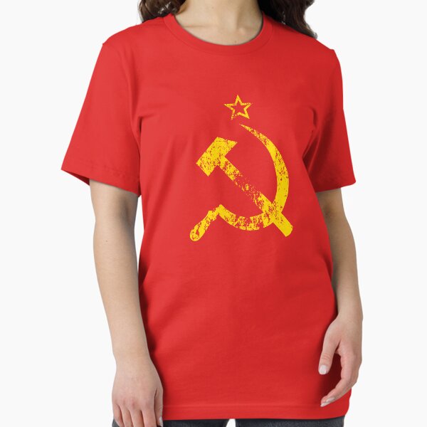 Item preview, Hammer und Sichel als Geschenk mit russischer Sowjetflagge, klassischem Vintage-Look. designed and sold by ComboT.
