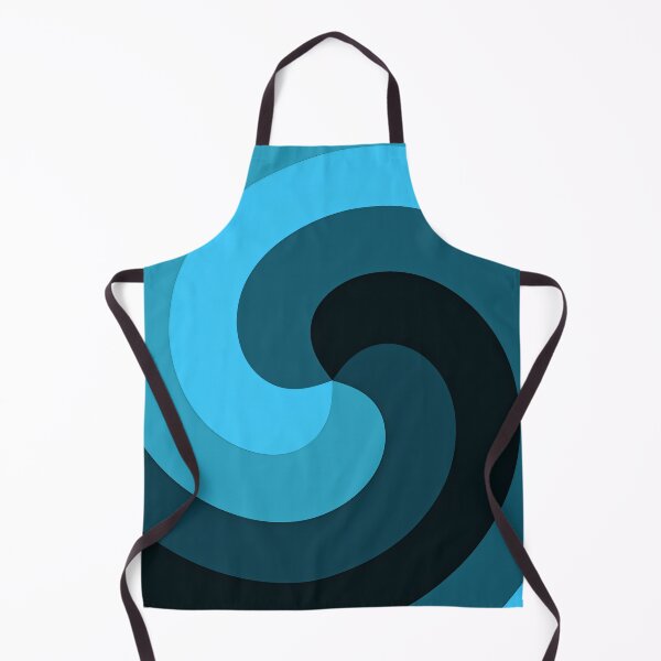 Item preview, Dark Blue Twist Abstract Minimal Design designed and sold by patternsoup.