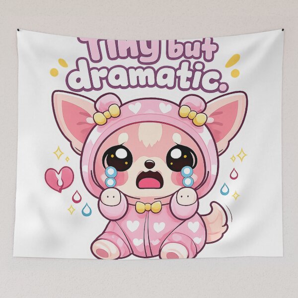 Item preview, Tiny but Dramatic Chihuahua designed and sold by Furvisors.