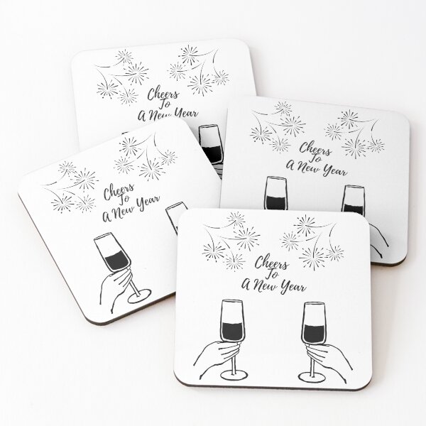 Item preview, Cheers To A New Year. designed and sold by Dinasshop.