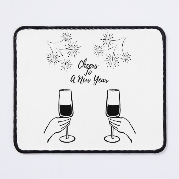Item preview, Cheers To A New Year. designed and sold by Dinasshop.