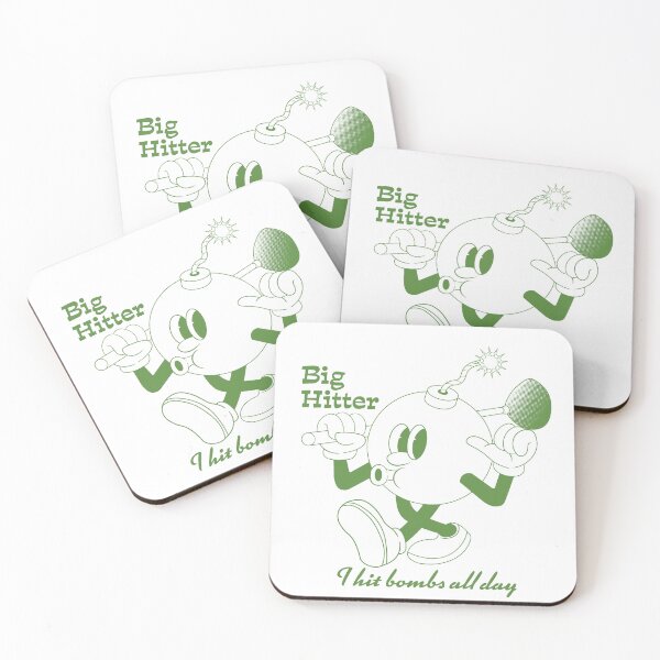Item preview, Long Hitter Retro Golf Mascot designed and sold by wilcoxm19.