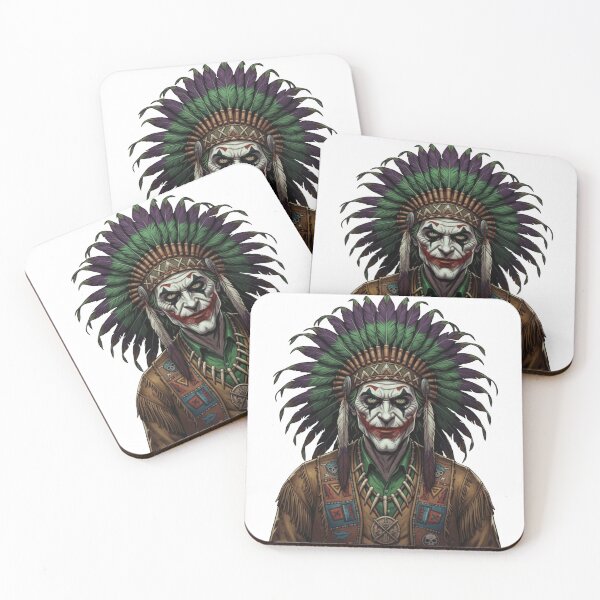 Item preview, Native Clown Prince of Crime designed and sold by Pixel & Beyond.