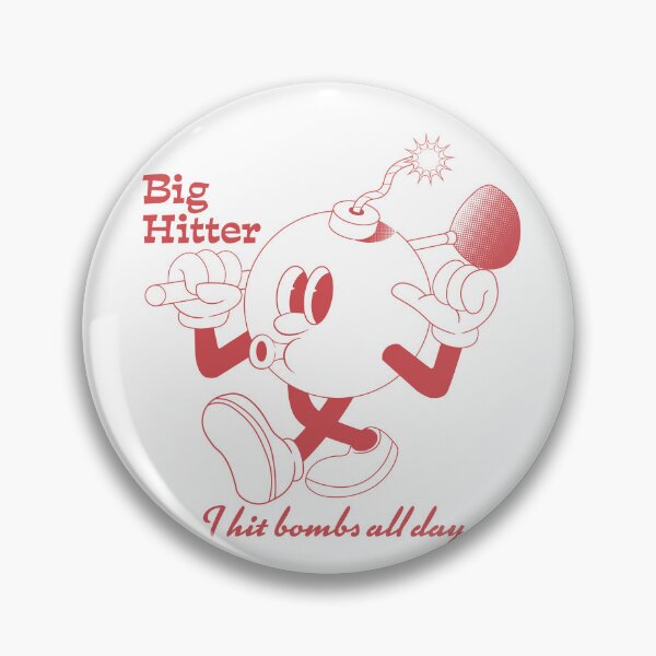 Item preview, Long Hitter Retro Golf Mascot (Red) designed and sold by wilcoxm19.