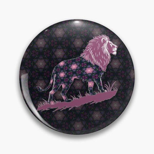 Item preview, Star of David, Pattern 20, Lion of Judah - Pink. designed and sold by UltraQuirky.