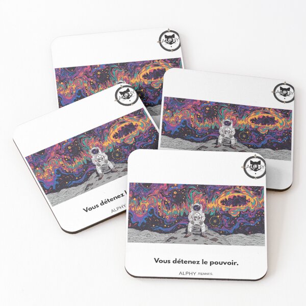 Item preview, Psychedelic Astronaut and Inner Power "Alphy" designed and sold by awa-C.