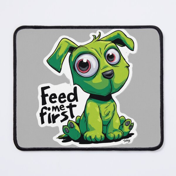 Item preview, Mischievous Dog Cartoon Art designed and sold by Kat's Design Hub.