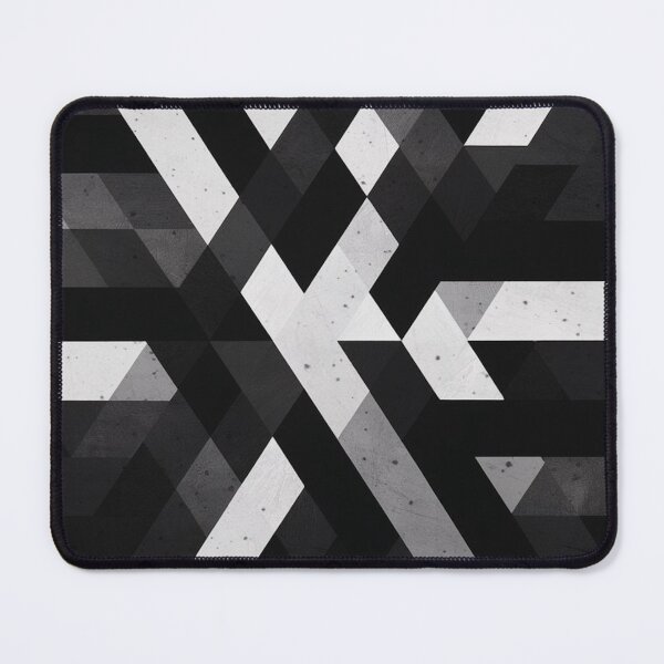 Item preview, Black White Gray Geometric Abstract designed and sold by Ed & Harmony.