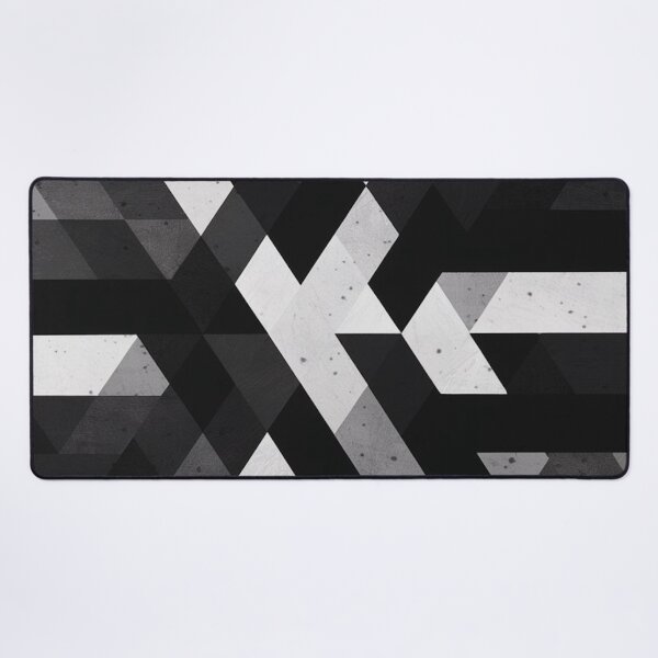 Item preview, Black White Gray Geometric Abstract designed and sold by Ed & Harmony.