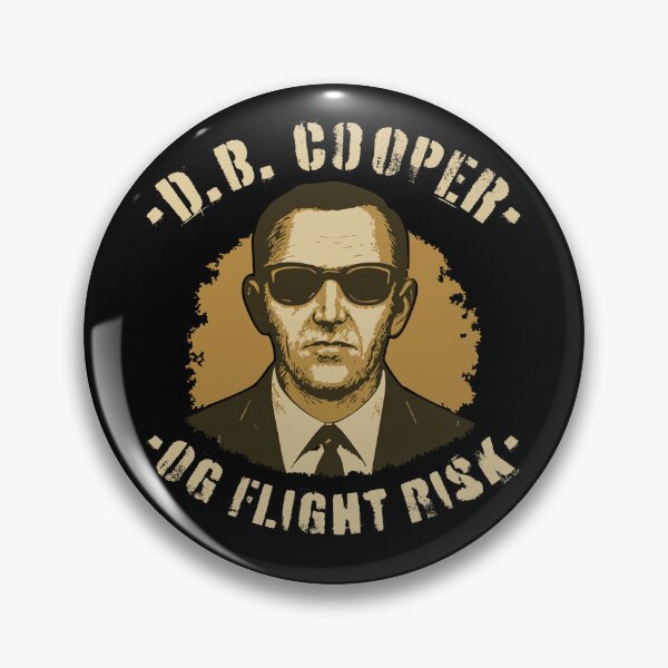 Item preview, D.B. Cooper OG Flight Risk  designed and sold by Get the Salt .