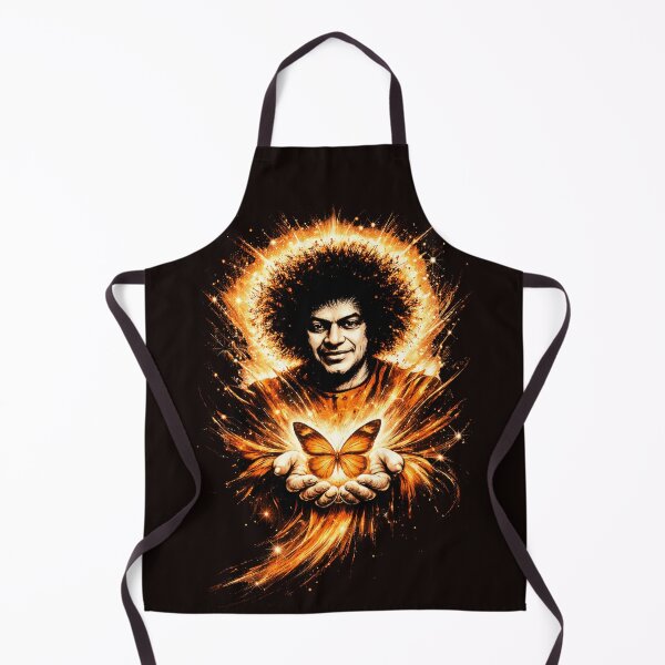 Item preview, Sathya Sai Baba With A Butterfly designed and sold by Anniko Art Studio.