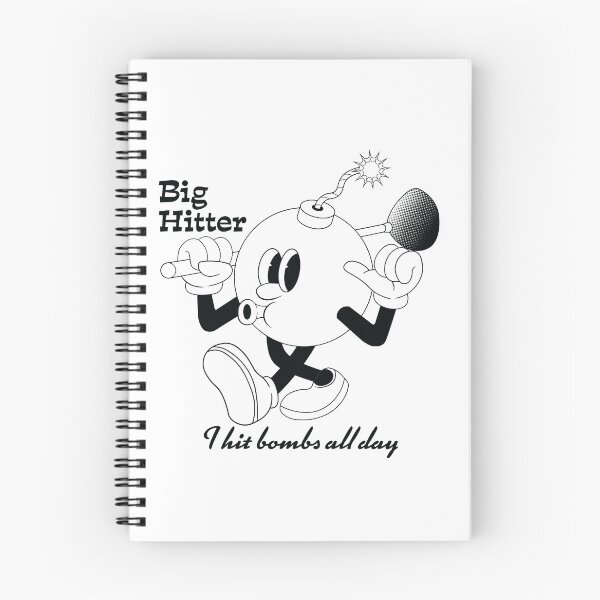 Item preview, Long Hitter Retro Golf Mascot (Black) designed and sold by wilcoxm19.