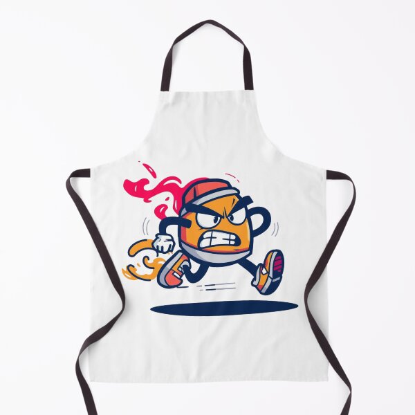 Item preview, Angry Speed Runner | Fierce Orange Athletic Mascot Cartoon Art designed and sold by SlomianyPisarz.