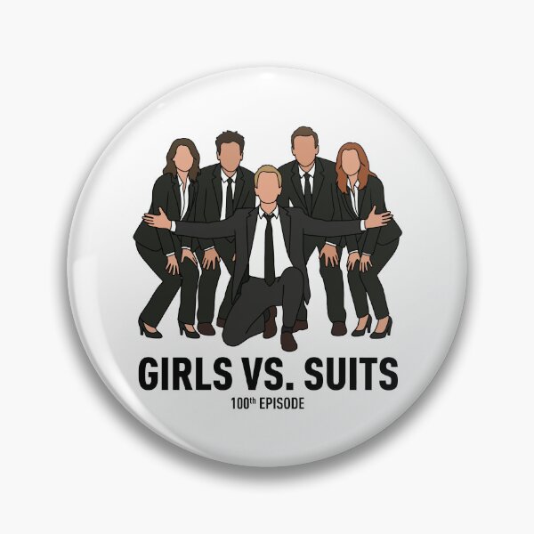 Item preview, Girls vs. Suits How I Met Your Mother designed and sold by Screen Lore.