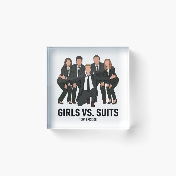 Item preview, Girls vs. Suits How I Met Your Mother designed and sold by Screen Lore.