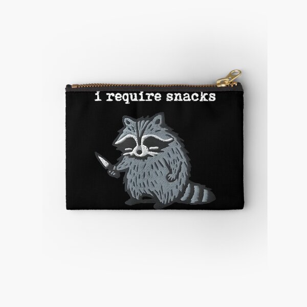 Item preview, i Require Snacks Raccoon designed and sold by ChestOutLoud.