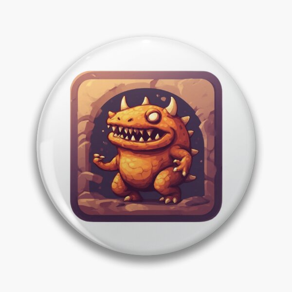 Item preview, Cute Cave Monster Game Icon designed and sold by RED-MOUSE.