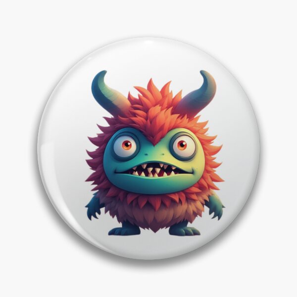 Item preview, Cute Horned Monster Character designed and sold by RED-MOUSE.